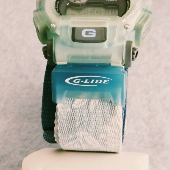 CASIO G-Shock DW004S-2V 1627 men's G-LIDE Blue "Rocky Point" new battery! - Picture 4 of 11